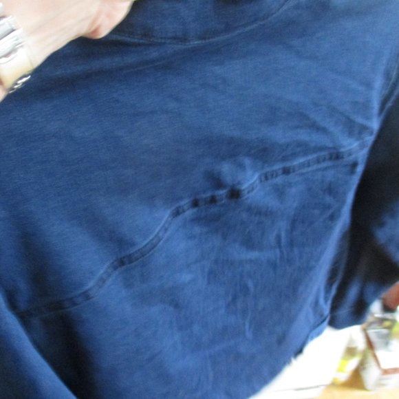 KAREN KANE denim soft crop modern jacket m l - Picture 3 of 3